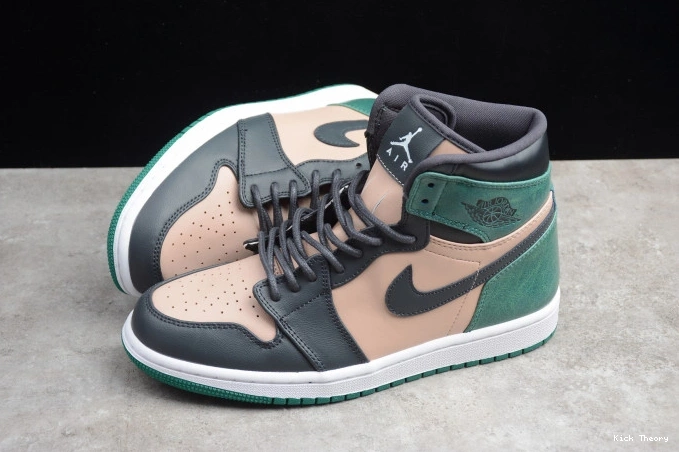 Kick Theory 1 Anthracite Green Jordan Bio AH7389-203 High Retro Beige Mystic Air 0731